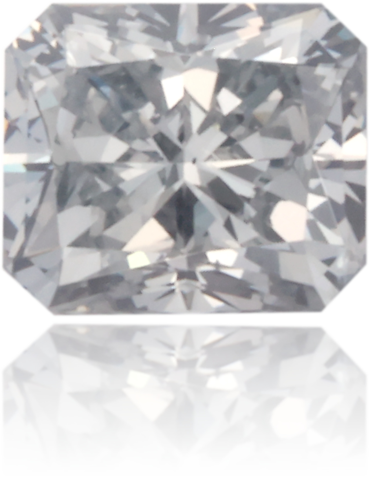 Natural Blue Diamond Rectangle 0.23 ct Polished