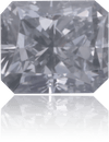 Natural Blue Diamond Rectangle 0.23 ct Polished
