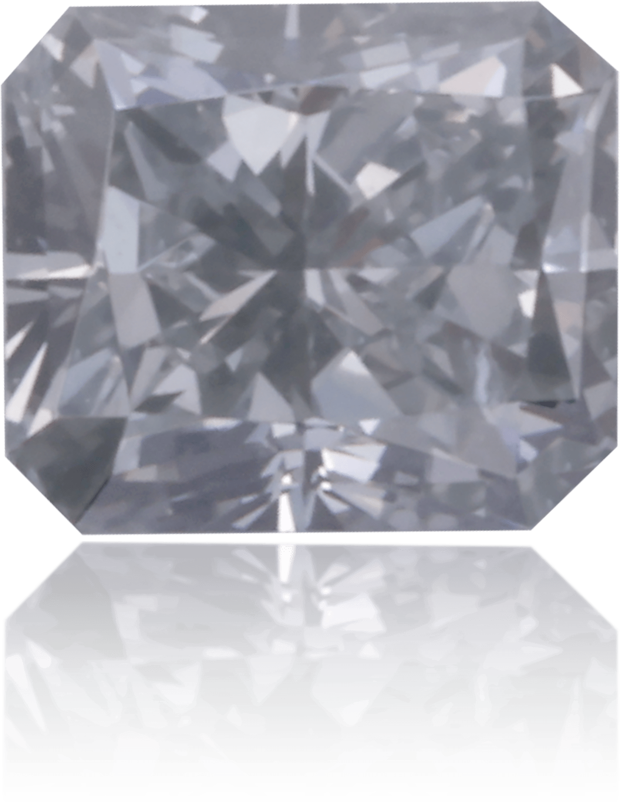 Natural Blue Diamond Rectangle 0.23 ct Polished