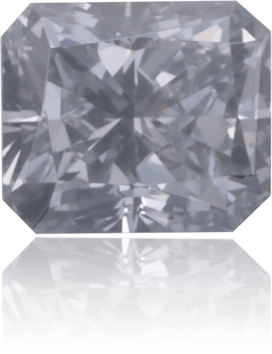 Natural Blue Diamond Rectangle 0.23 ct Polished