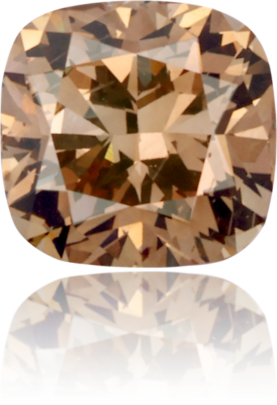 Natural Brown Diamond Cushion 0.47 ct Polished
