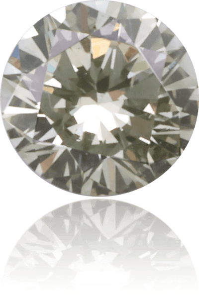 Natural Green Diamond Round 0.14 ct Polished