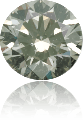 Natural Chameleon Diamond Round 0.15 ct Polished