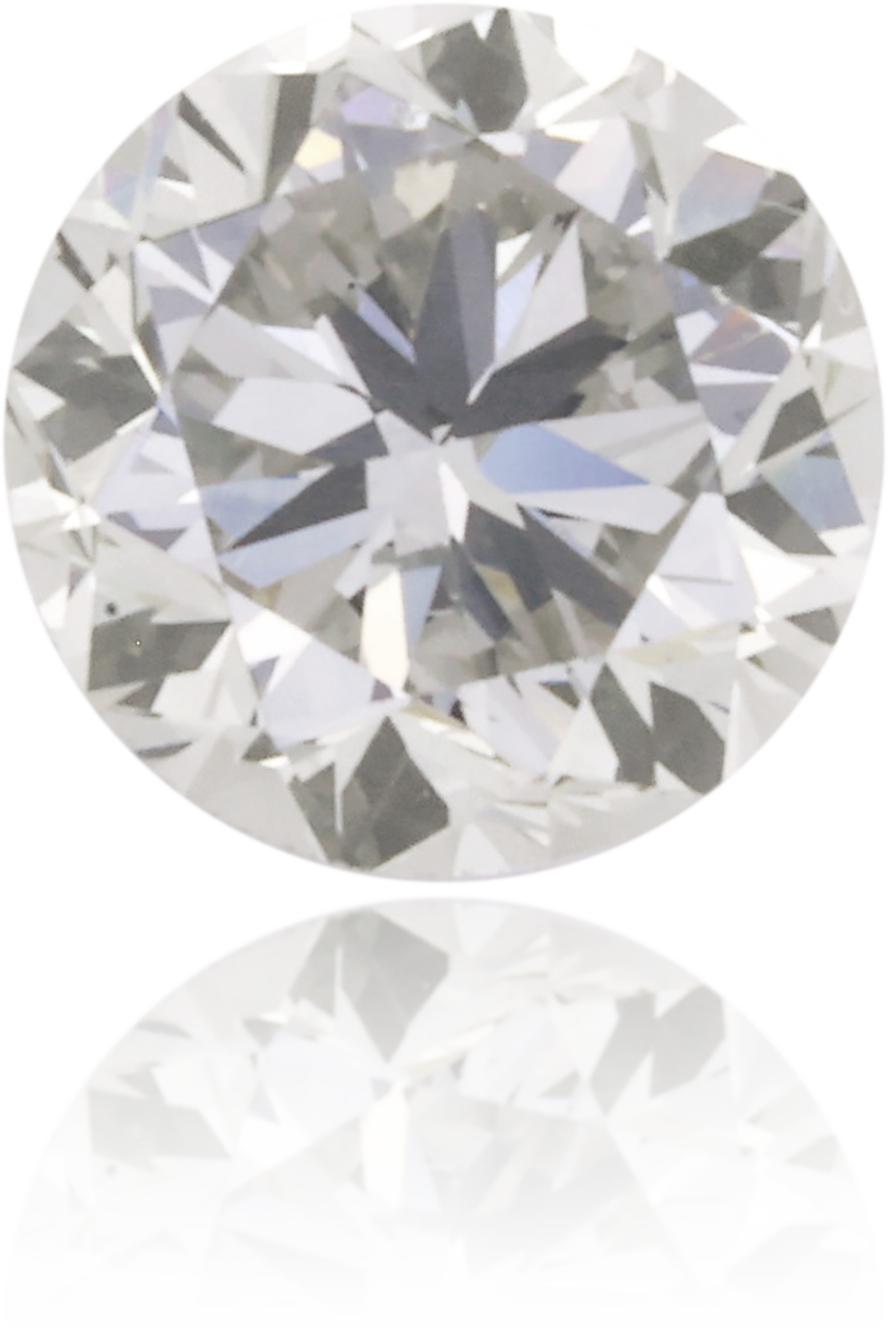 Natural Gray Diamond Round 0.35 ct Polished