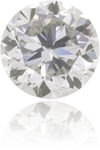 Natural Gray Diamond Round 0.35 ct Polished