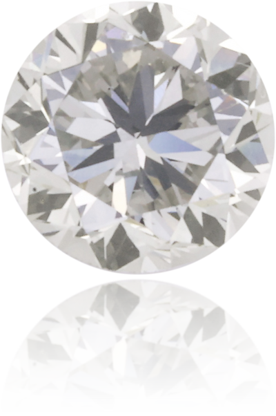 Natural Gray Diamond Round 0.35 ct Polished