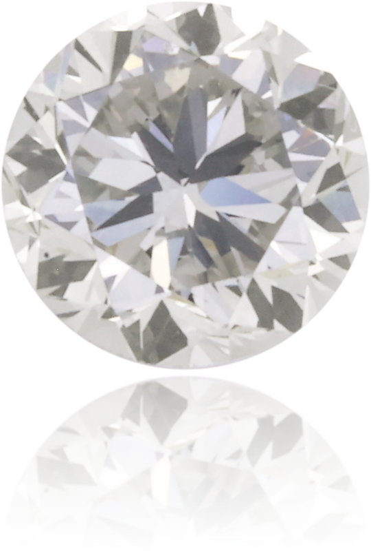 Natural Gray Diamond Round 0.35 ct Polished