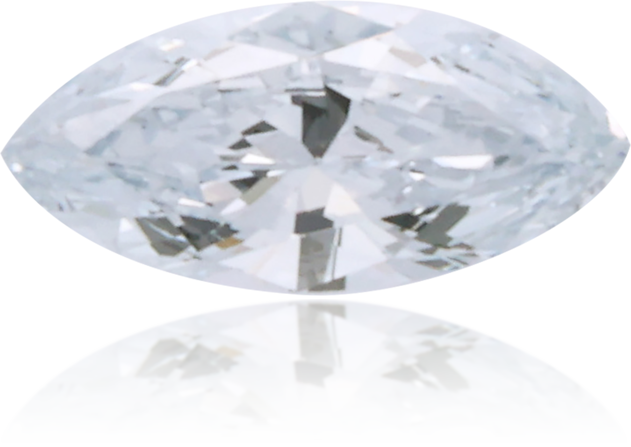 Natural Blue Diamond Marquise 0.08 ct Polished