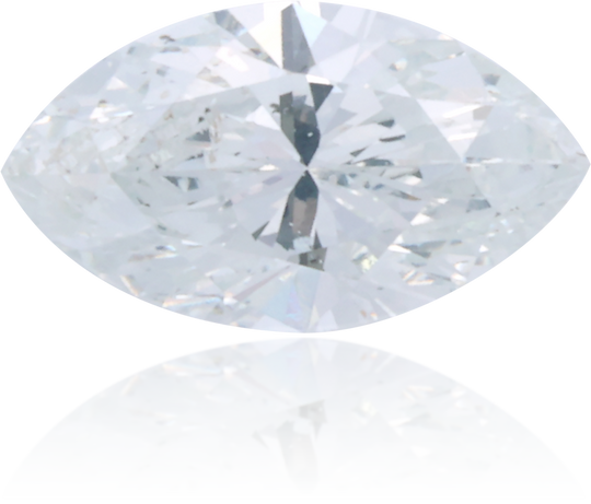 Natural Blue Diamond Marquise 0.21 ct Polished