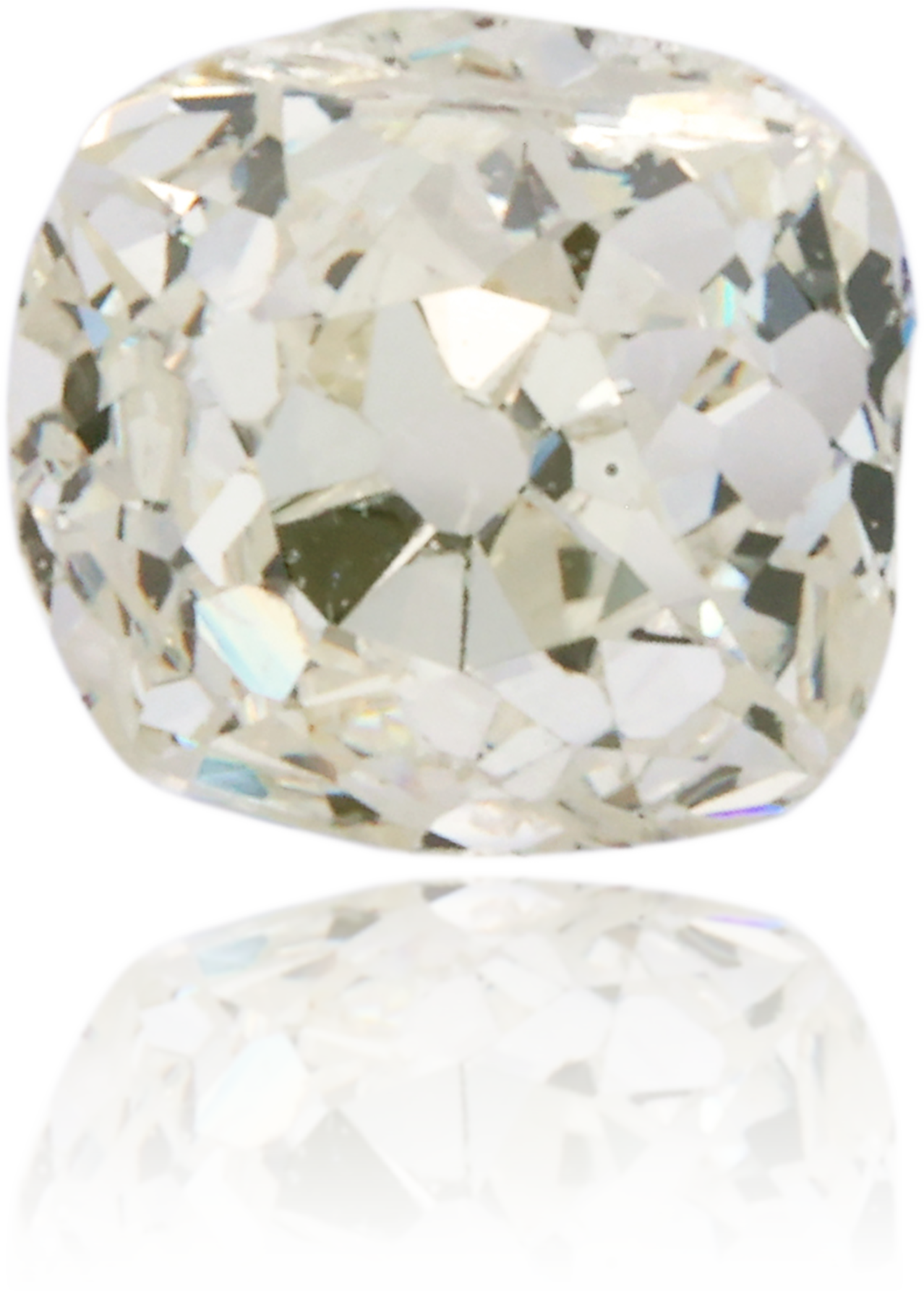 Natural Yellow Diamond Cushion 0.33 ct Polished