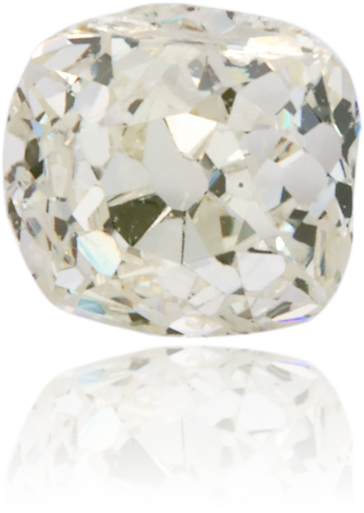 Natural Yellow Diamond Cushion 0.33 ct Polished