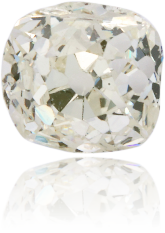 Natural Yellow Diamond Cushion 0.33 ct Polished