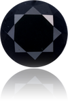 Natural Black Diamond Round 2.24 ct Polished