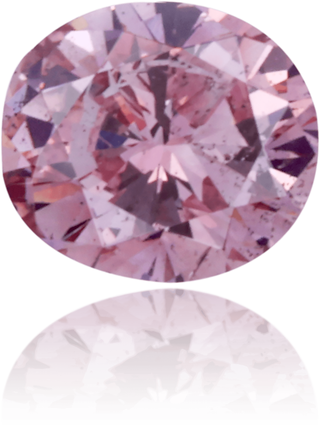 Natural Pink Diamond Cushion 0.16 ct Polished