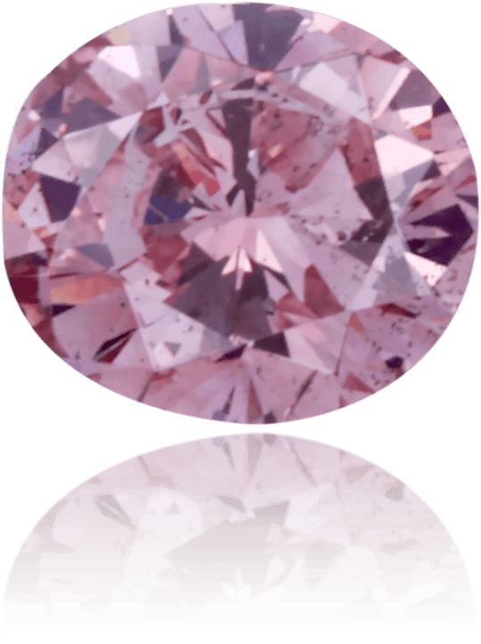 Natural Pink Diamond Cushion 0.16 ct Polished