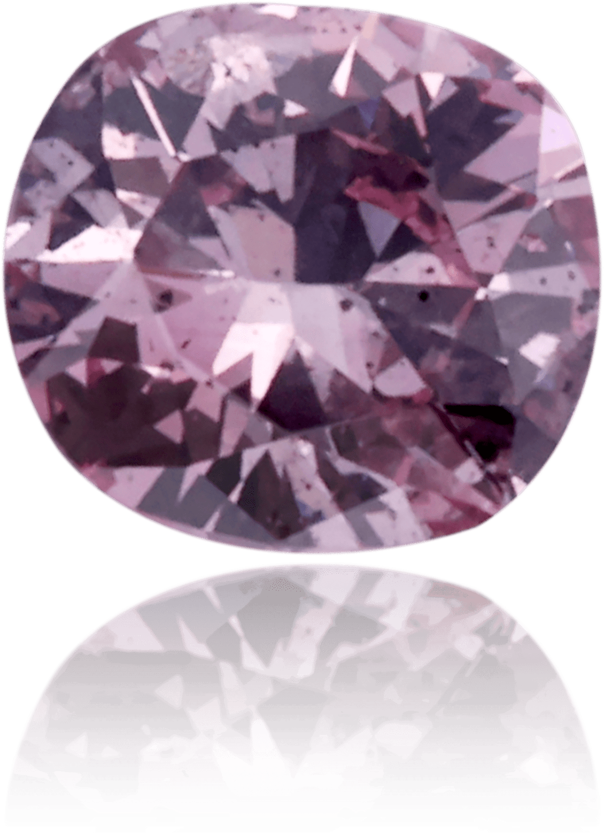 Natural Purple Diamond Cushion 0.18 ct Polished