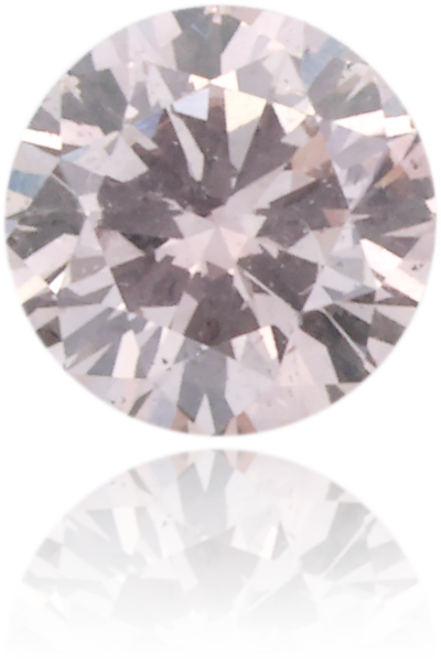 Natural Pink Diamond Round 0.22 ct Polished