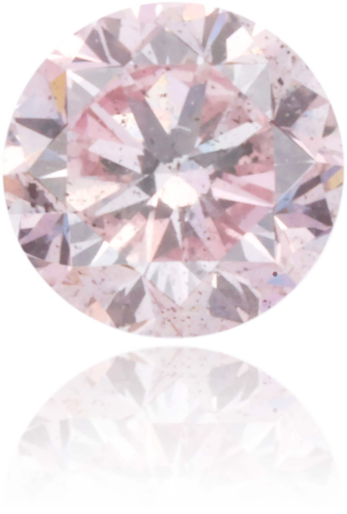 Natural Pink Diamond Round 0.26 ct Polished