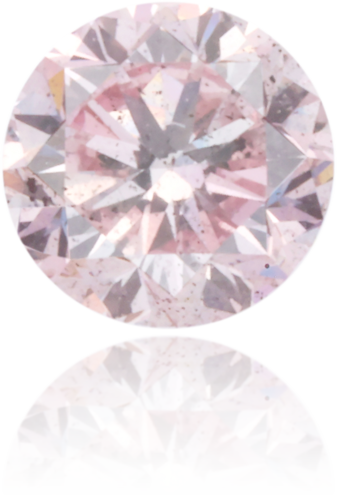 Natural Pink Diamond Round 0.26 ct Polished
