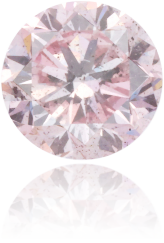 Natural Pink Diamond Round 0.26 ct Polished