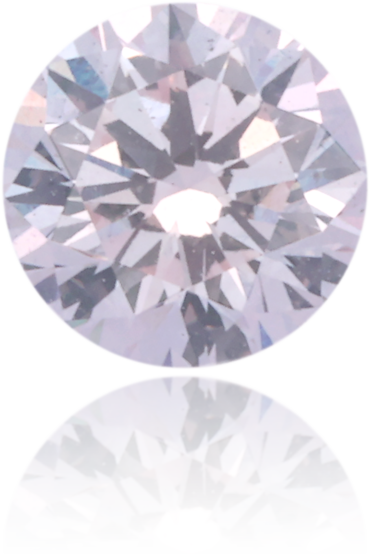 Natural Purple Diamond Round 0.28 ct Polished