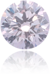 Natural Purple Diamond Round 0.28 ct Polished