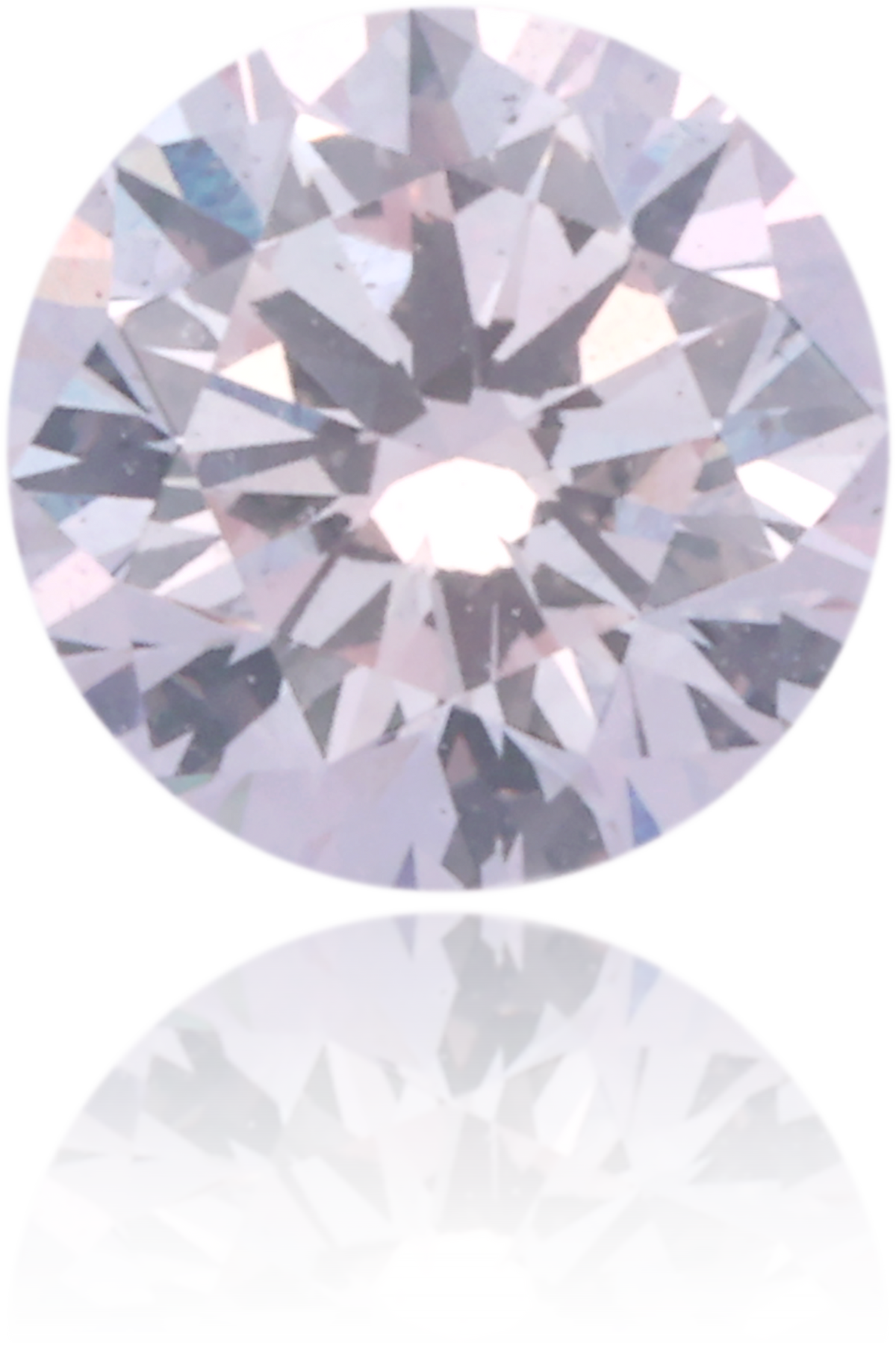Natural Purple Diamond Round 0.28 ct Polished