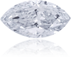 Natural Blue Diamond Marquise 0.06 ct Polished