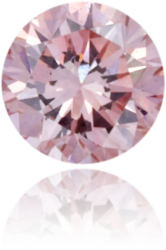 Natural Pink Diamond Round 0.15 ct Polished