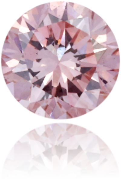Natural Pink Diamond Round 0.15 ct Polished
