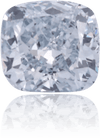 Natural Blue Diamond Cushion 0.20 ct Polished