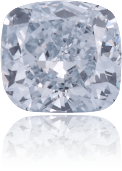 Natural Blue Diamond Cushion 0.20 ct Polished