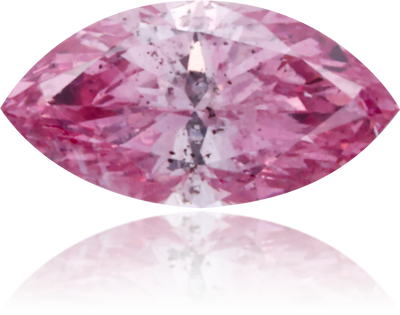 Natural Pink Diamond Marquise 0.19 ct Polished