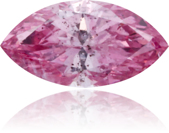 Natural Pink Diamond Marquise 0.19 ct Polished