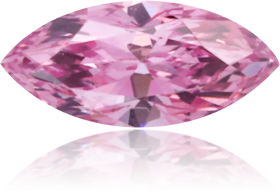 Natural Pink Diamond Marquise 0.13 ct Polished