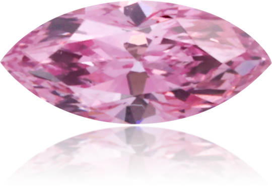 Natural Pink Diamond Marquise 0.13 ct Polished