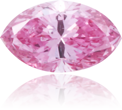 Natural Pink Diamond Marquise 0.11 ct Polished