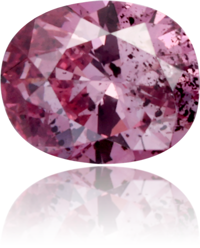 Natural Pink Diamond Oval 0.23 ct Polished