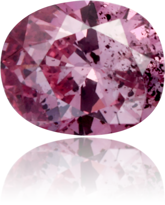 Natural Pink Diamond Oval 0.23 ct Polished