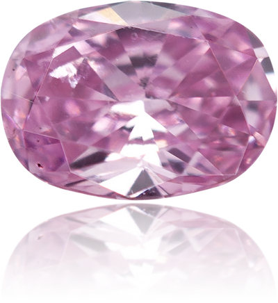 Natural Pink Diamond Oval 0.13 ct Polished