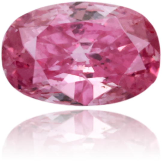 Natural Pink Diamond Oval 0.12 ct Polished