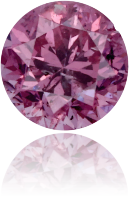 Natural Pink Diamond Round 0.15 ct Polished