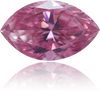 Natural Pink Diamond Marquise 0.13 ct Polished
