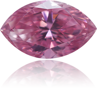 Natural Pink Diamond Marquise 0.13 ct Polished