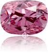 Natural Pink Diamond Cushion 0.12 ct Polished