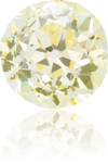 Natural Yellow Diamond Round 2.01 ct Polished