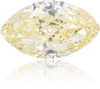 Natural Yellow Diamond Marquise 1.04 ct Polished