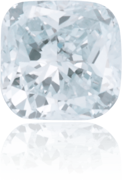 Natural Blue Diamond Square 0.12 ct Polished