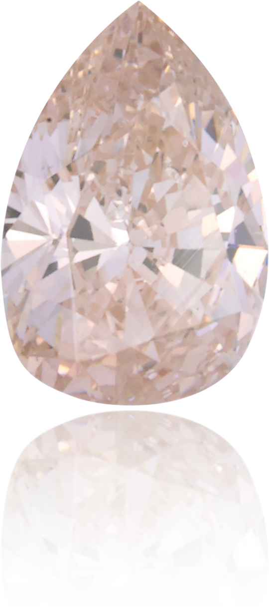 Natural Pink Diamond Pear Shape 0.47 ct Polished