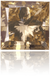 Natural Brown Diamond Square 0.26 ct Polished